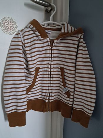 Gilet zippé tape à l'œil 4 ans