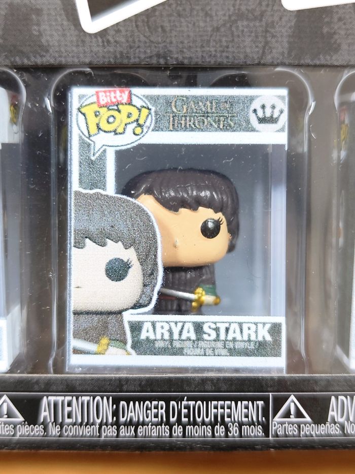 Lot de 2 Boîtes Bitty Pop! - Game of Thrones (Stark vs Lannister) - photo numéro 4
