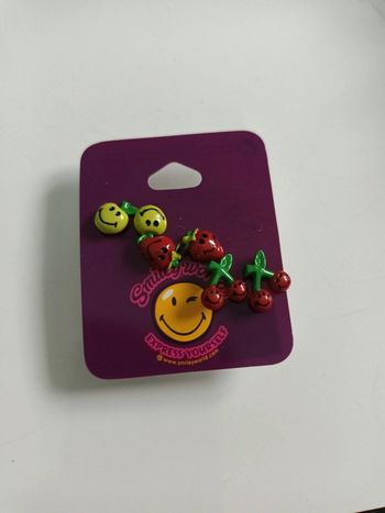 Lot 3 boucle clous fantaisie