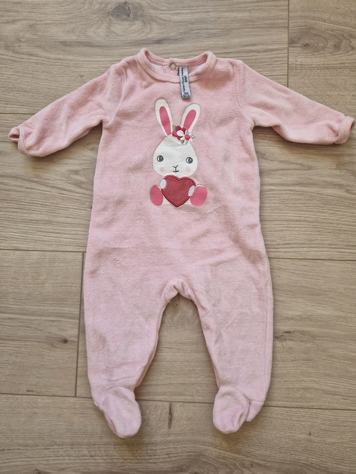 Lot de 7 Pyjamas velours bébé 3 mois - photo numéro 8