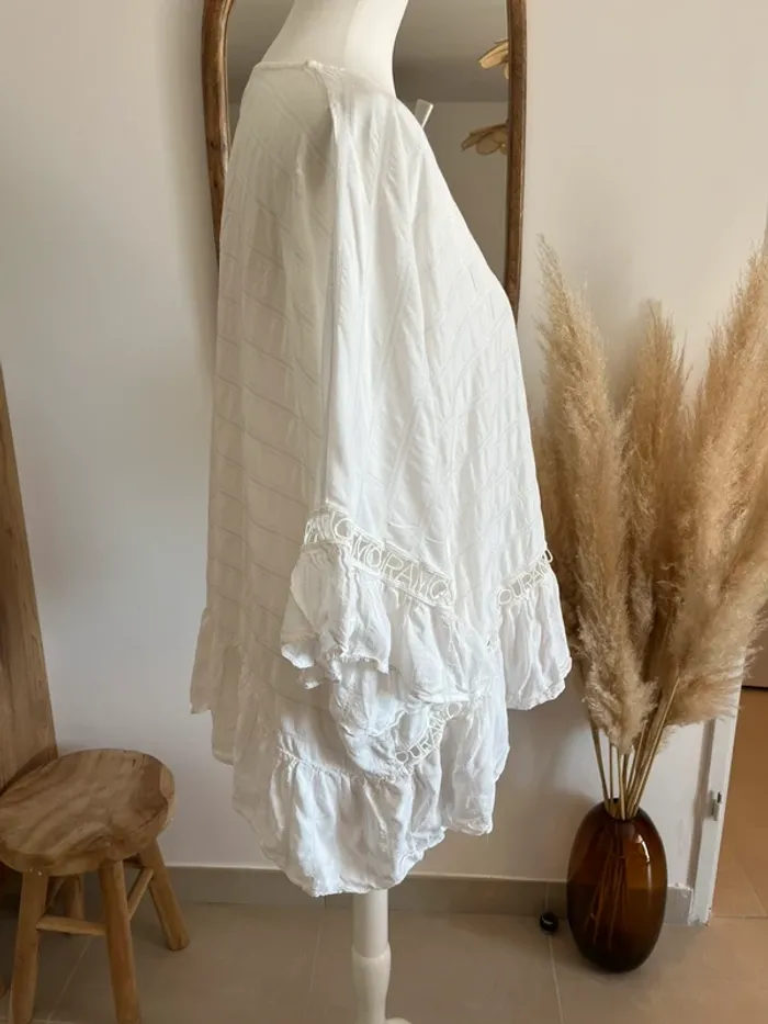 Blouse blanche inscription « amour » Maison Marley - photo numéro 5