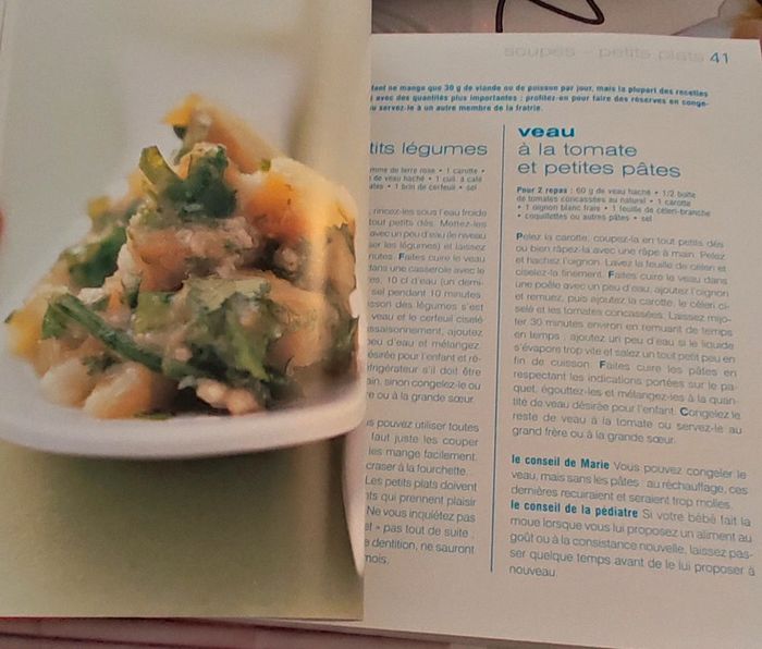 Mes petits plats pour bébé 3mois à 3 ans - photo numéro 2