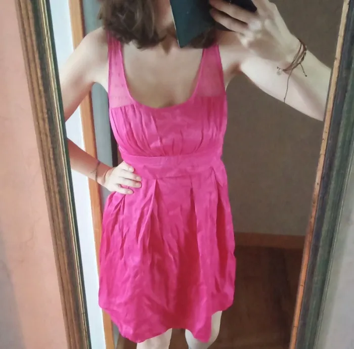 Robe Naf naf rose 🔸 T.36 - photo numéro 3