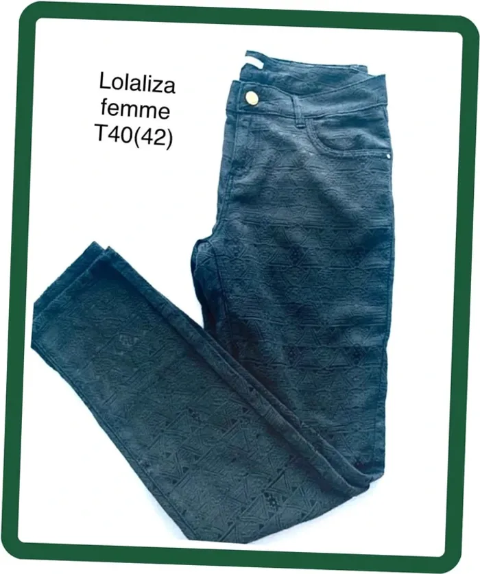 Pantalon femme noir Lolaliza 40(42)