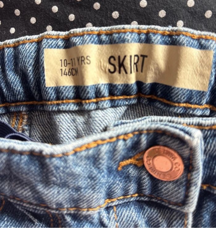 Jupe en jeans fille taille 11-12 ans - photo numéro 3