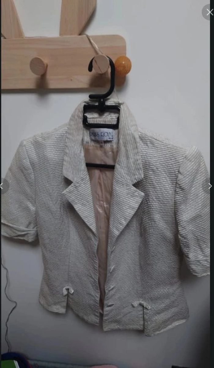 ensemble Robe palais royal t 40 avec sa veste - photo numéro 9