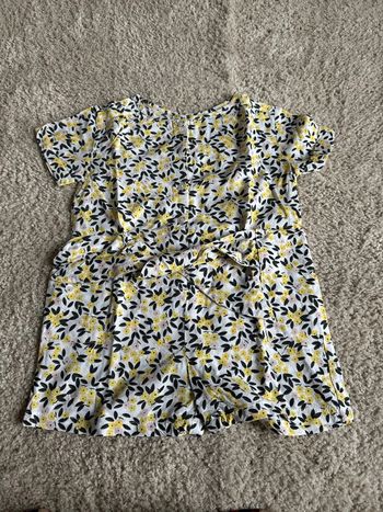 Combinaison short tape à l’œil fille 2ans