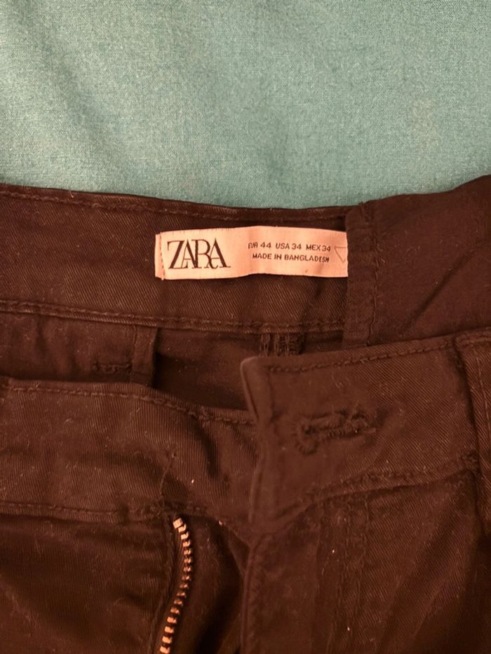 Cargo Zara noir - photo numéro 3