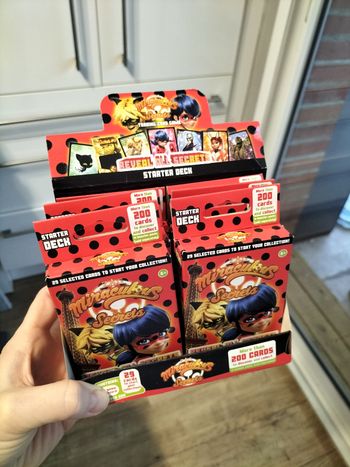 Lots de 6 jeux de cartes Miraculous ( anglais)