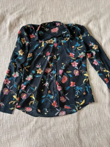 Chemise one step fleuri taille 38