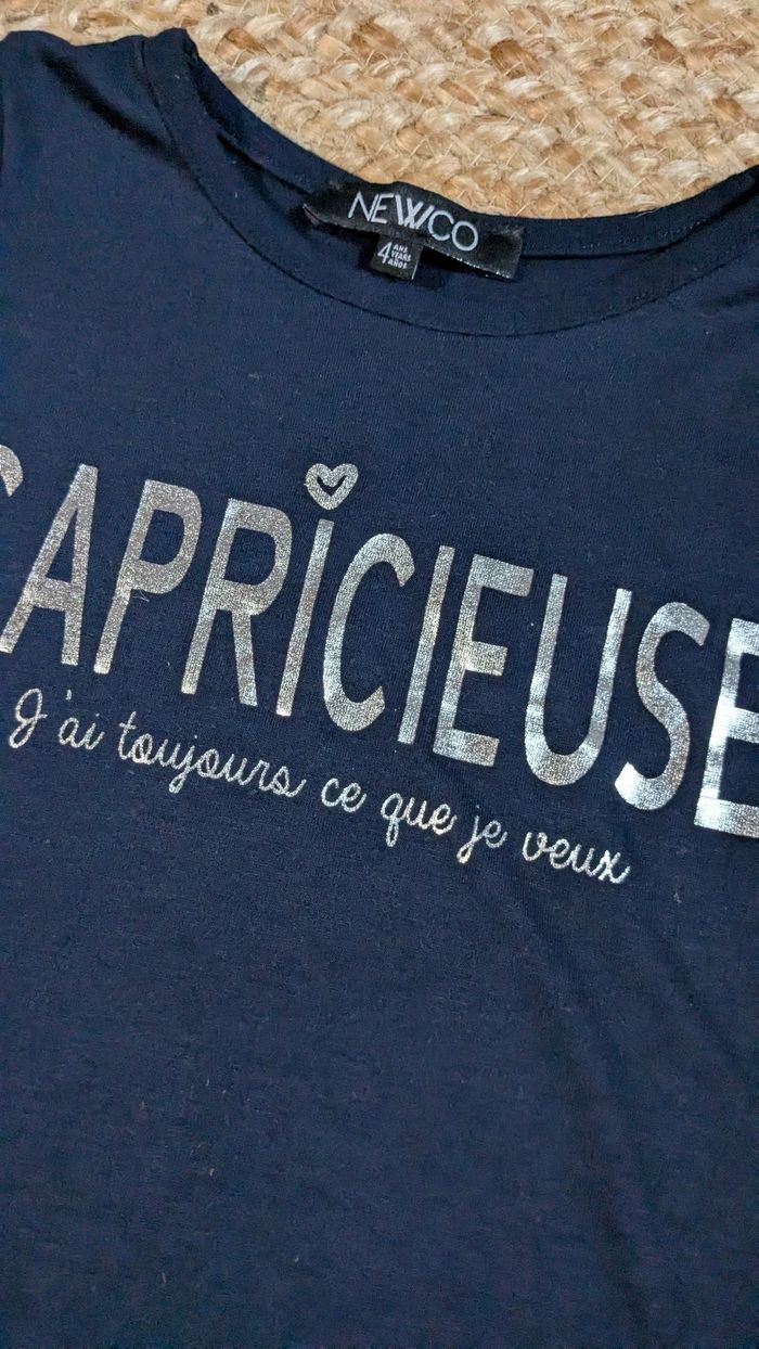 Tee shirt manches courtes - 4 ans - photo numéro 2