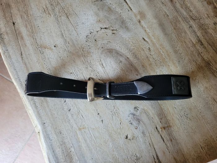 Ceinture en cuir vintage