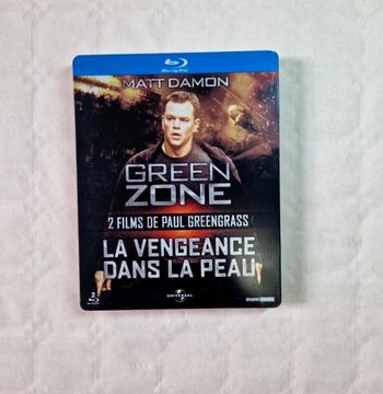 Coffret Blu-ray Steelbook Green Zone La Vengeance dans la peau Matt Damon