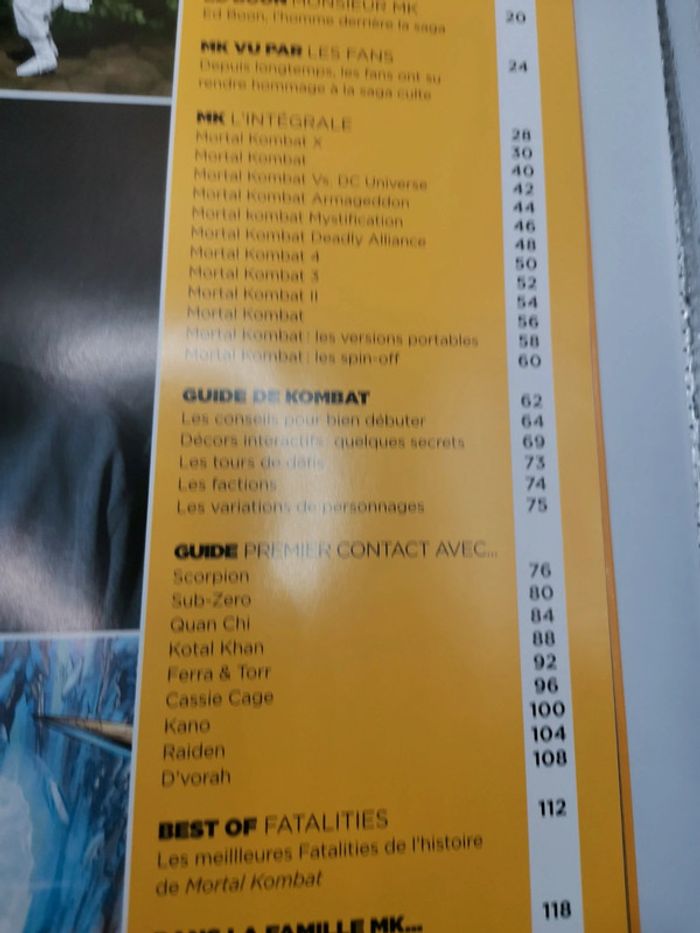 Steelbook + Book special mortal kombat X - photo numéro 6