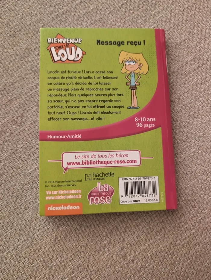 La bibliothèque rose bienvenue chez les loud - photo numéro 2