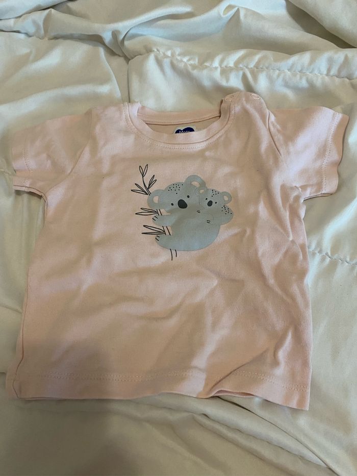 T-shirt fille 6 mois