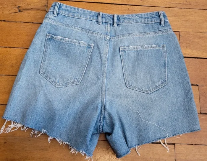Short en jeans - Taille haute - Pimkie - photo numéro 4