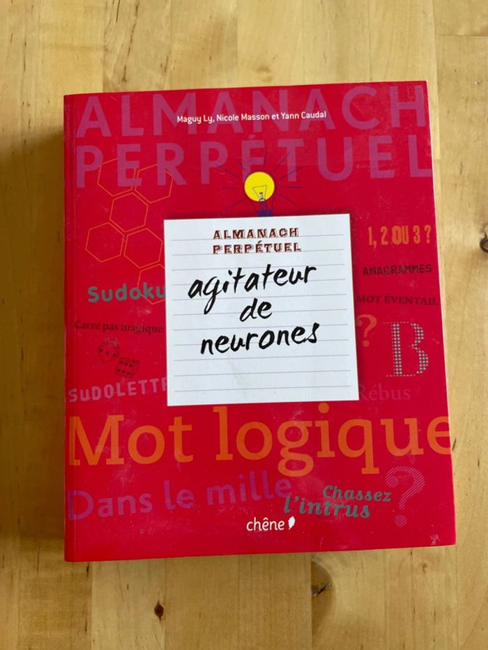 Livre almanach perpétuel agitateur de neurones