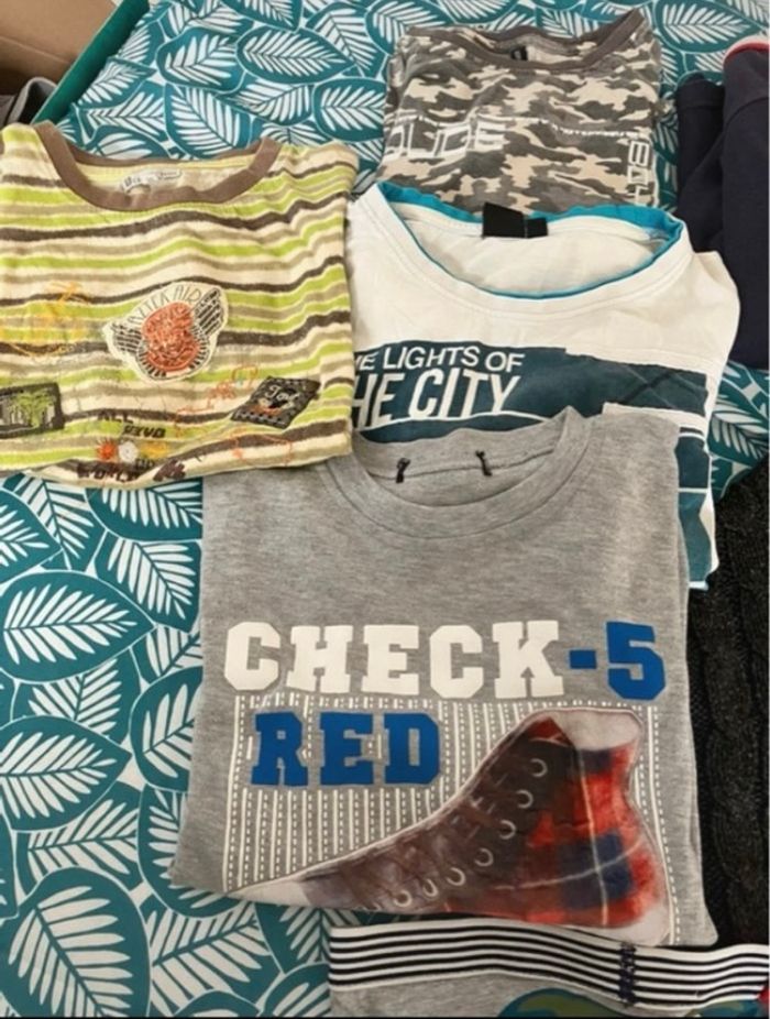 Lot vêtements 10 ans garçon - photo numéro 3