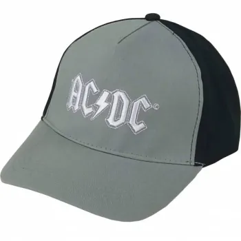 Casquette ACDC Untited Labels Gris et Noir Neuf et Authentique