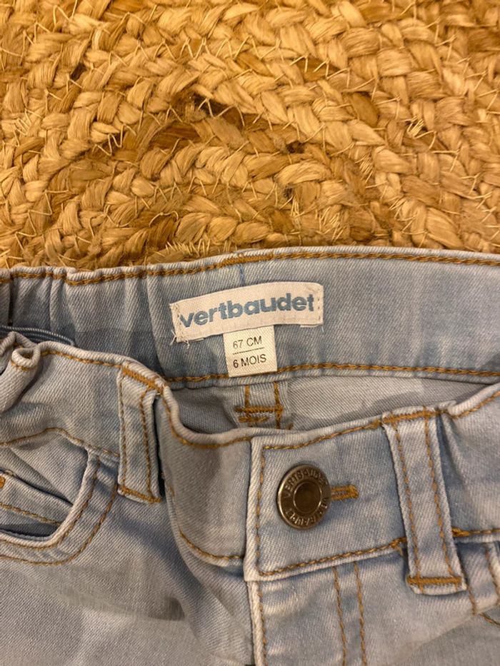 Jean fille 6 mois Vertbaudet - photo numéro 2