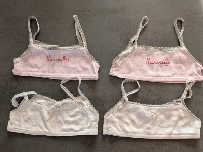 Lot de 4 brassières absorba