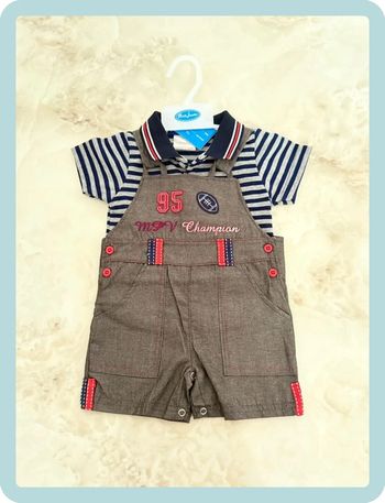 Salopette bébé garçon