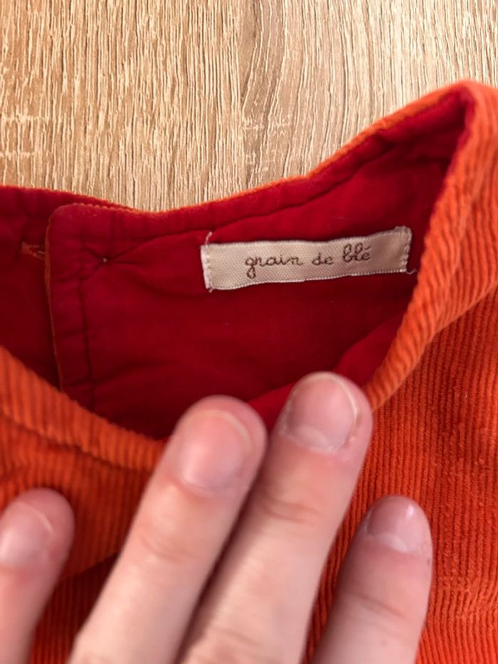 Robe velour côtelé - photo numéro 2