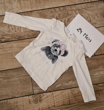 T-shirt manches longues fille