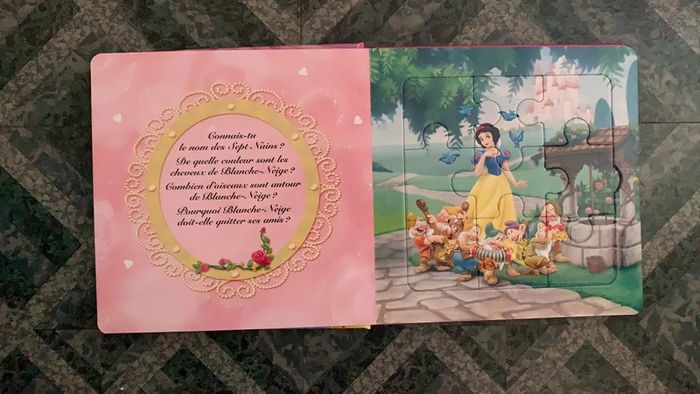 Livre puzzles princesses Disney - photo numéro 4