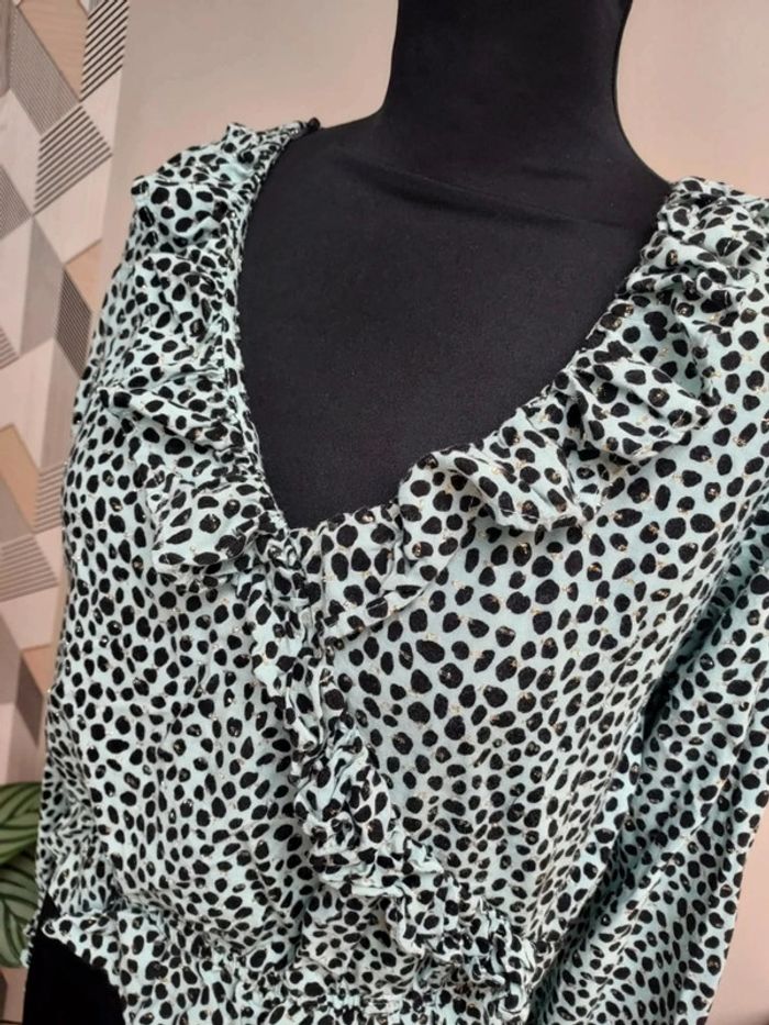 Jolie blouse courte en viscose Tally Weijl - photo numéro 2