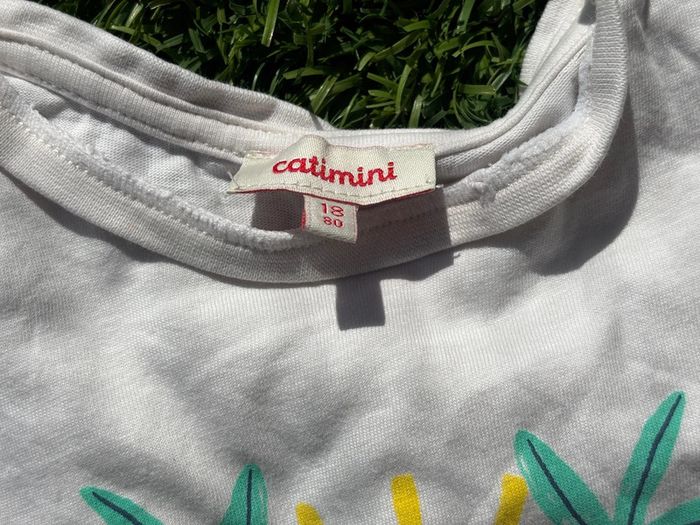 T-shirt manches courtes soleil 18 mois - photo numéro 3