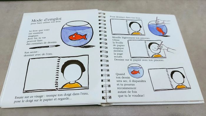 📕 Livre mes premières découvertes : Les têtes, mes papiers magiques - photo numéro 2