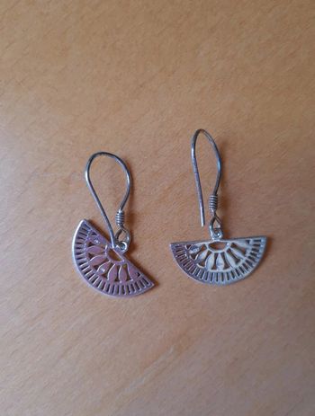 Boucles d'oreilles en argent
