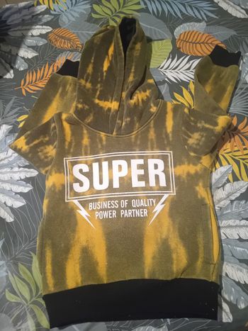 Sweat à capuche garçon FREEBOY – Taille 4 ans