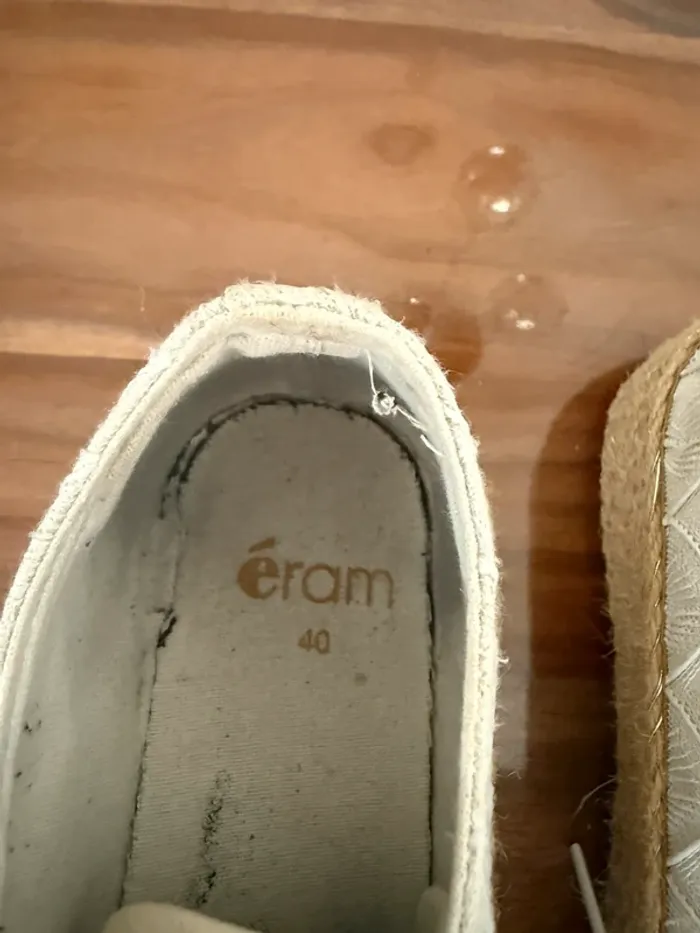 Basket broderie anglaise Eram - photo numéro 6