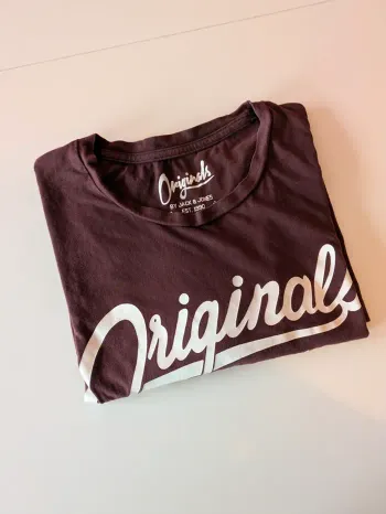 T-shirt noir Jack & Jones Originals – Taille XL