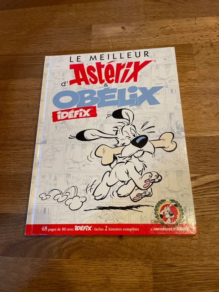 Livre BD Bande dessinée Le meilleur d’Asterix et Obélix Idéfix