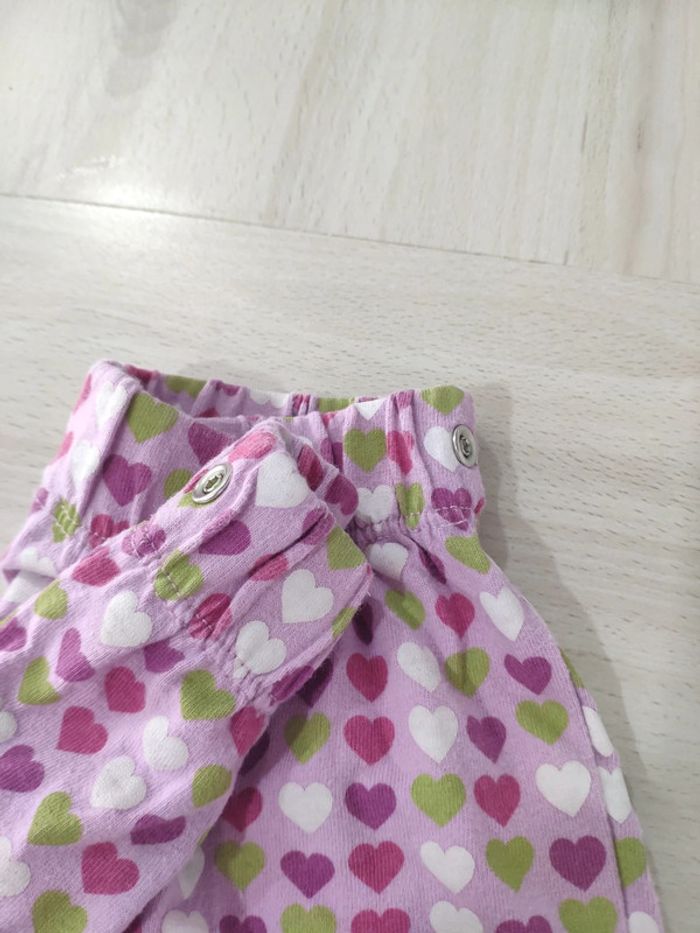 Bas de pyjama cœur Disney baby 12 mois - photo numéro 3