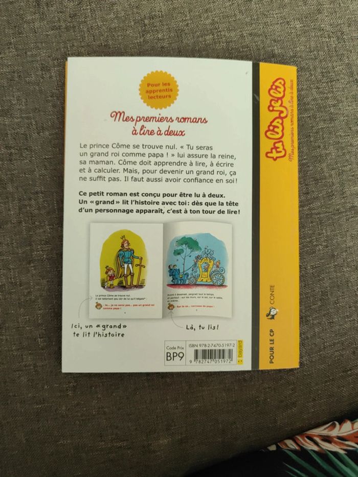 Livre CP tu seras un grand roi comme papa - photo numéro 2