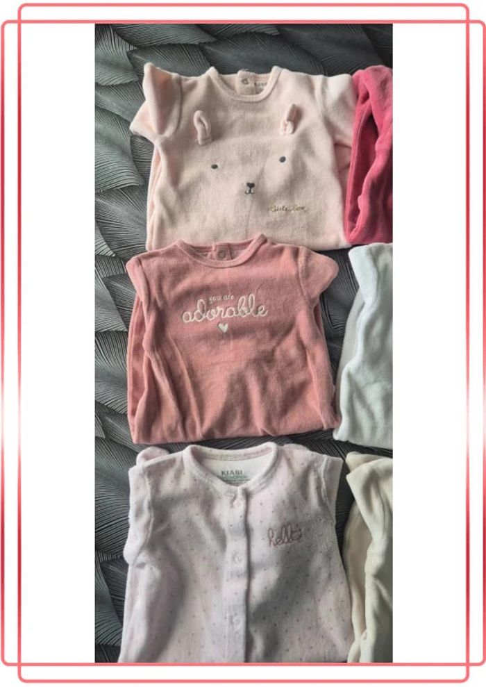 Lot pyjamas velours - photo numéro 2