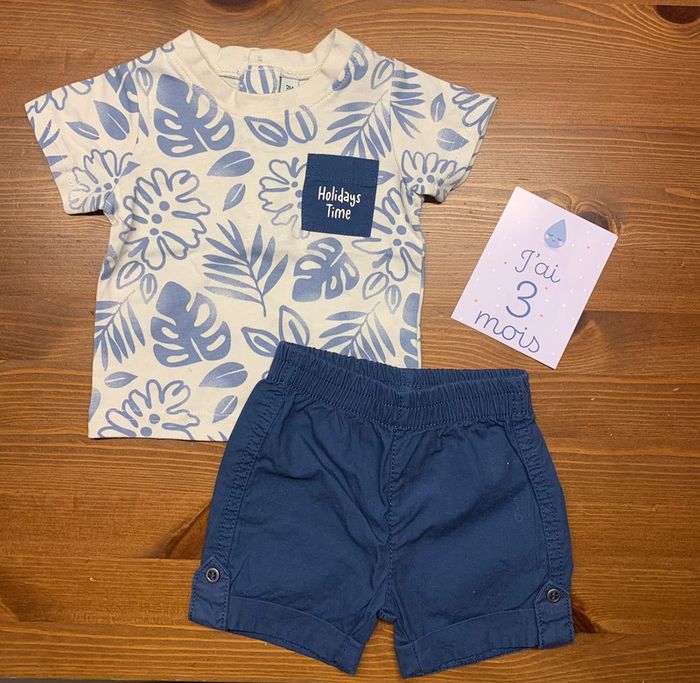 Ensemble t-shirt + short