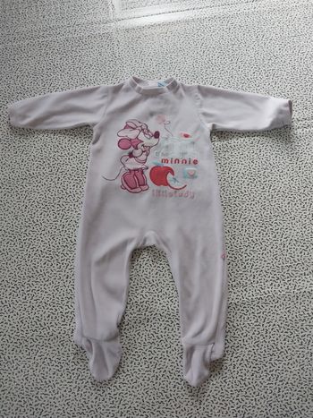 Pyjama Disney Baby Minnie 18 mois – velours doux