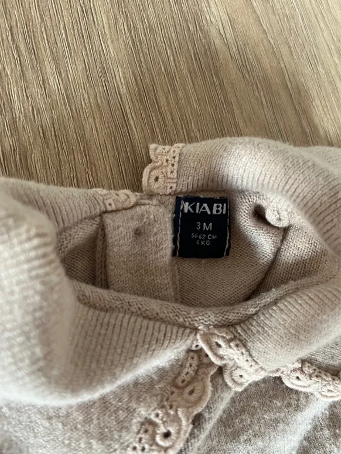 Robe beige Kiabi - photo numéro 3