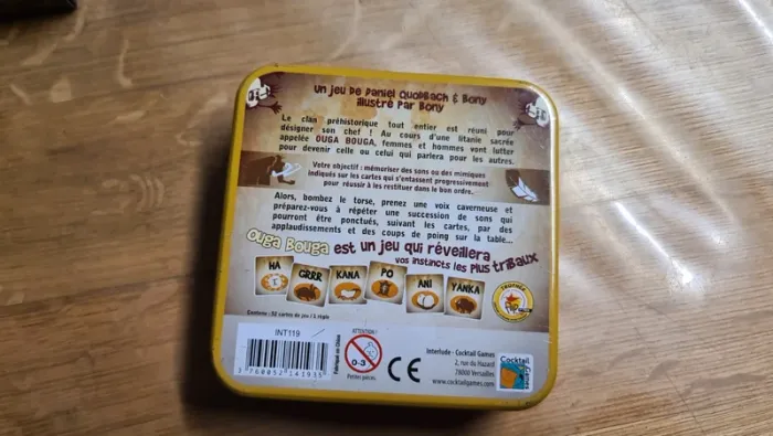 Jeu de cartes Ouga Bouga des éditions Cocktail Games, - photo numéro 3