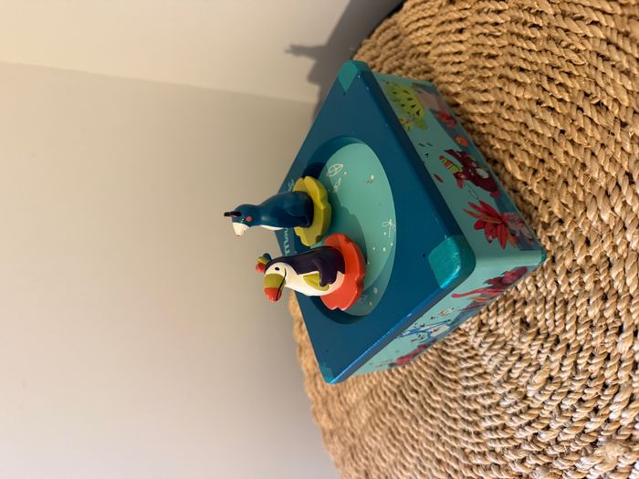 Boite A Musique Dans La Jungle Bleu - MOULIN ROTY - photo numéro 2