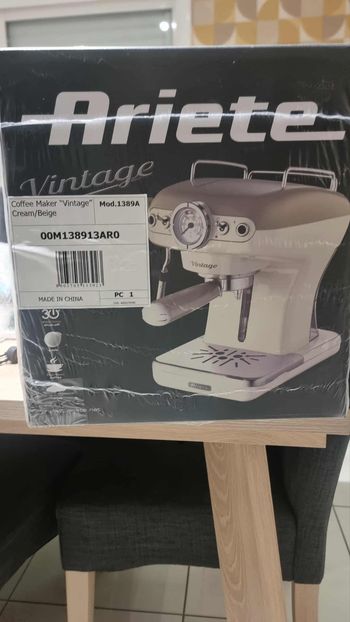Machine a café Ariete neuve