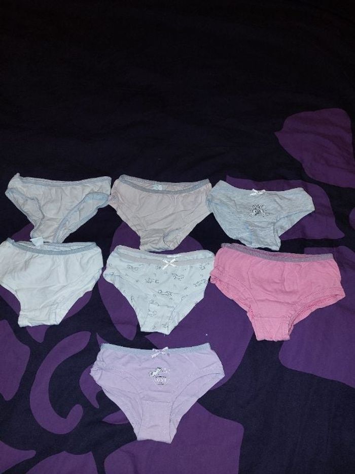 Lot culotte fille