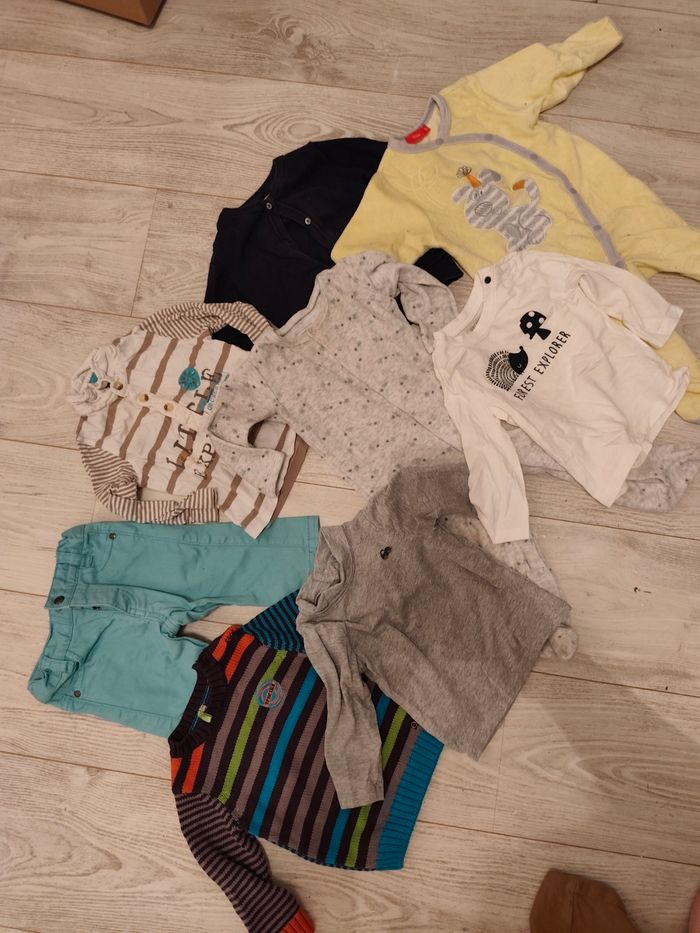 Lot vêtements hiver 9 mois - photo numéro 3