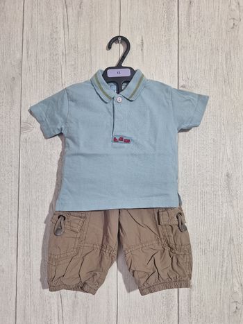 Ensemble garcon tape a loeil  Taille 6 mois